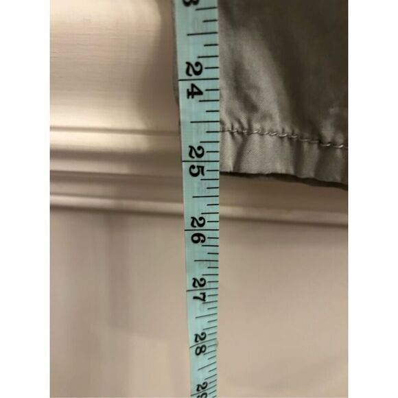 Express paperbag tie waist ankle chino size 8 gray - Picture 7 of 9